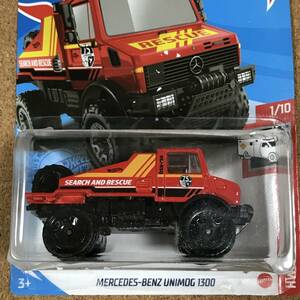 [188] MERCEDES-BENZ UNIMOG 1300, ウニモグ , ベーシックカー【ホットウィール】