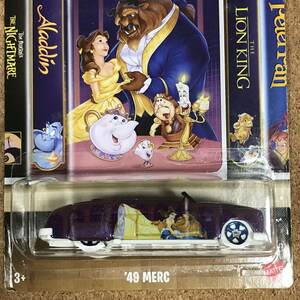 '49 MERC, DISNEY CLASSIC, BEAUTY AND THE BEAST, 美女と野獣　ディズニー　【ホットウィール】