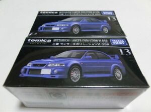 トミカプレミアム 13 三菱 ランサーエボリューションVI GSR 新品 2台セット