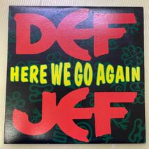 【同梱可】☆ Def Jef 　☆　 Here We Go Again 　(12インチ)422-868 677-1_画像1