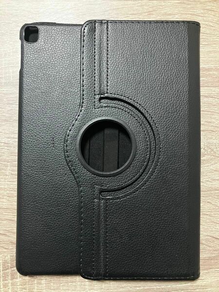 iPadカバー レザーケース ブラック iPadケース アイパッド 手帳型 保護カバー