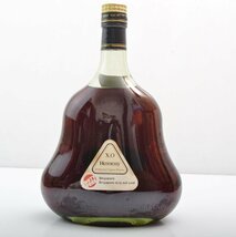 A547Z86R【未開栓】 Hennessy X.O. COGNAC 1L 40% ゴールドキャップ ブランデー 箱付き 古酒 アルコール コレクション 現状保管品_画像4