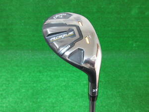 6840【Callaway】ROGUE ST PRO U4 23度 MC 80 for Callaway(S)装着 ヘッドカバー付 日本仕様 ローグ プロ UT ハイブリッド 4U #4 H4 中古品