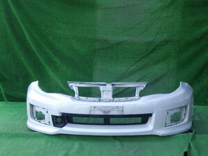 GRB GRF GVF GVB 後期 インプレッサ WRX STI 純正フロントバンパー 白 パール 57704FG113