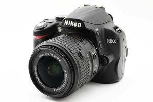 ★☆ Nikon ニコン D3000 AF-S DX NIKKOR 18-55mm 1:3.5-5.6 G VR Ⅱ レンズキット #2056604 ★☆