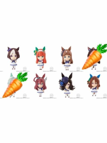 ◎値下げしました◎ウマ娘 プリティーダービー ミニキャラコレクション 01 セミコンプ6体セット