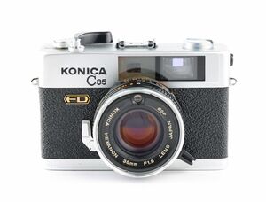 04930cmrk Konica C35 FD HEXANON 38mm F1.8 コンパクトカメラ