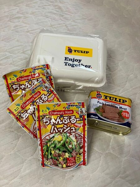 チューリップポーク ちゃんぷるーハッシュ ランチボックス