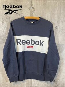 Reebok リーボック トレーナー スウェット 裏起毛 ネイビー