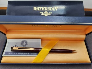 ★１円スタート★WATERMAN ウォーターマン　ノック式　 ボールペン