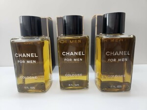 ★未使用　１円スタート★CHANEL　シャネル　コロン フォーメン　8FL.OZS.(約236ml)　3本セット