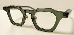 Filton Filton Crocodile Crocodile 01 Couleurs-8 Hexagon Clear Green Acetate Titanpad