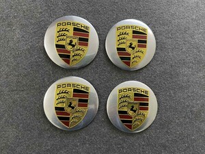 ★ポルシェ PORSCHE★266★ホイールセンターキャップシール ハブキャップシール 車用 4枚セット 直径56mm