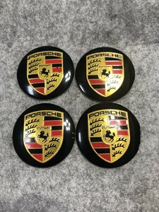 ★ポルシェ PORSCHE★117★ホイールセンターキャップシール ハブキャップシール 車用 4枚セット 直径56mm