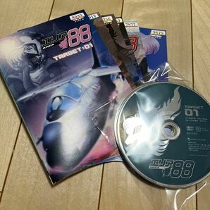 エリア88 DVD全６巻セット　レンタルアップ品