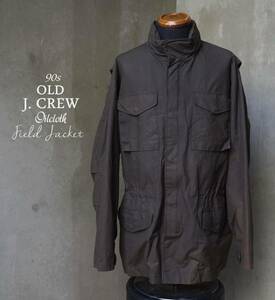 90s ジェイ クルー OLD J. CREW オイルドクロス M65 フィールドジャケット L　XL相当