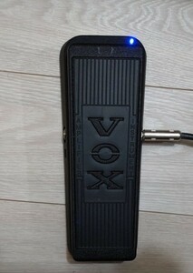VOXワウペダルV845改造品トゥルーバイパス/青色LED付/ペダルワウ/WAHPEDAL