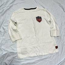 roial 代官山 7分袖 カットソー Tシャツ 七分袖 フロッキープリント Surf サーフ アメカジ_画像1