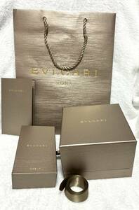 ★★BVLGARI◆正規店腕時計購入時の箱、袋、リボン、伝票入れセット◆美品★★