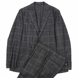 L04173 新品 Belvest/JACKET IN THE BOX スーツ 【サイズ：52】 ダークグレー 定価322300円 ベルベスト