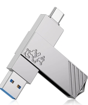 大特価256G USB3.0&Type-C 外部メモリー メモリースティック 容量不足解消 フラッシュメモリー 小型 キーホルダー付き スマホ用_画像7