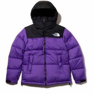 【中古】THE NORTH FACE◆NUPTSE HOODIE_ヌプシフーディ/M/ナイロン/PUP【メンズウェア】