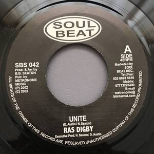 Ras Digby - The Conscious Minds / Unite - Dub Of Unity　[Soul Beat - SBS 042]