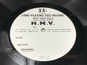 RARE 片面TEST PRESSING 英HMV コルトー アンコール集 Alfref Cortot Popular Encores