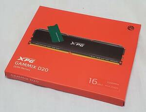 XPG GAMMIX D20 DDR4 メモリー 16GB×2枚 3200MHz 動作品■送料無料■A-DATA AX4U3200716G16A-DCBK20