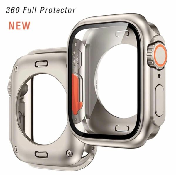 Apple Watch Series ７8 9Ultra風ケース カバー 45㎜