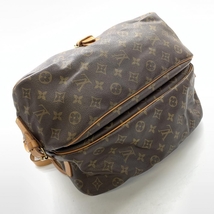 LOUIS VUITTON ルイヴィトン M42254 ソミュール45 モノグラム ブラウン ショルダーバッグ 両開き 斜め掛け ユニセックス 管理RT36506_画像5