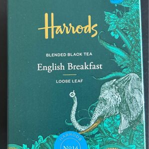 ハロッズ紅茶　イングリッシュブレックファスト茶葉200g Harrods ハロッズ 紅茶 