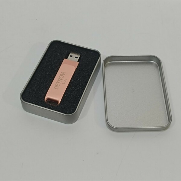 【送無】DETROVA USBメモリ 512GB 2-IN-1 ピンク y1101-1