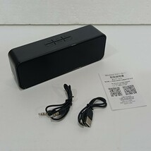 【送無】Bluetoothスピーカー ワイヤレス コンパクト ポータブル 車 USB充電 y1101-1_画像2