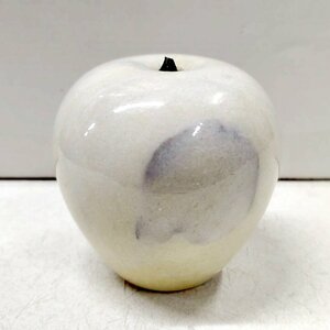  marble * apple ornament * paperweight * weight *No.190622-26* packing size 60