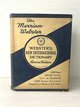 Webster's New International Dictionary Second Edition Unabridged ウェブスター 辞典 洋書【中古】YE2037SAI【送料無料／匿名配送】_画像5