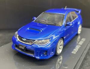 EBBRO　エブロ　WRX　STI　スバル　SUBARU　ブルー　１/43 ミニカー