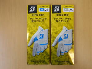 * Ultra grip * Bridgestone Golf *GLG25*25cm*2 sheets * color /WB*WS* new goods *