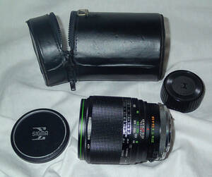 面白レンズ OMマウント 単焦点 シグマ テレマックス 135mm F2.8 ジャンク扱い
