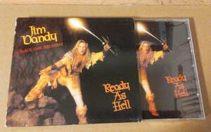 【LILLIAN AXE関連】JIM DANDYの84年Ready As Hellスリムケース入りCD。