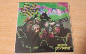 【スラッシュ】FINAL FRIGHTの12年デモAbusive Grindhouse自主製作盤。