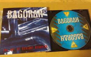 【USハード】BAGORAHのThe Art Of Deviant Behavior by Bagorah自主製作盤CD。