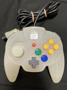 Nintendo64 ホリパッドミニ スノーホワイト　コントローラー