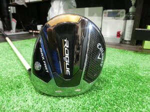 キャロウェイ ROGUE ST max FASTドライバー 9,5度 FSP MX4 prototype 6A-6,9 45,125in C9 308g カバー付 ハドラス済 ローグST