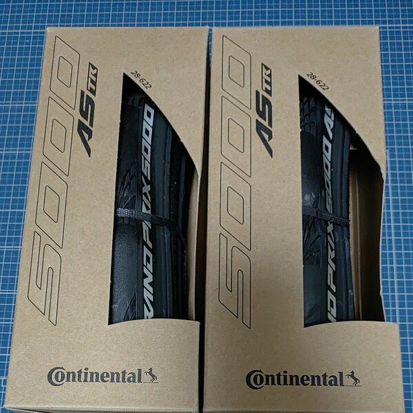 Continental Grand Prix 5000 ASTR　700 x 28C Black 　2本　 コンチネンタル