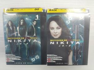 YD4605　DVD【NIKITA ニキータ セカンド シーズン2(11枚セット)】☆（出演マギー・Ｑ他）☆現状渡し※ケース無し発送