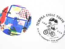 tempra(gearholic) ×ジェリーマルケス(ジェリー鵜飼)　tempra cycle 10th Anniversary コースター2枚 ステッカー2枚セット新品[MZCA52945]_画像3