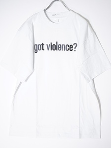 ジャクソンマティスJACKSON MATISSE 2020AW got violence Tシャツ新品[MTSA63638]