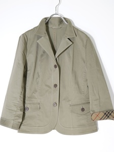 BURBERRY LONDON Burberry London стежок дизайн хлопок tailored jacket [LJKA63668]