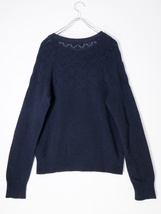 MARGARET HOWELL/マーガレットハウエル CASHIMERE WOOL JUMPERウールカシミヤクルーネックニット [LKNA73958]_画像2